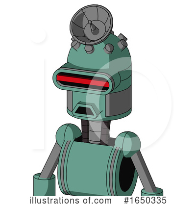 Royalty-Free (RF) Robot Clipart Illustration by Leo Blanchette - Stock Sample #1650335