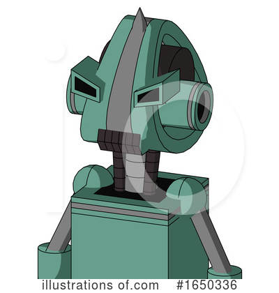 Royalty-Free (RF) Robot Clipart Illustration by Leo Blanchette - Stock Sample #1650336