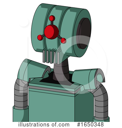 Royalty-Free (RF) Robot Clipart Illustration by Leo Blanchette - Stock Sample #1650348