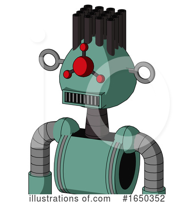 Royalty-Free (RF) Robot Clipart Illustration by Leo Blanchette - Stock Sample #1650352