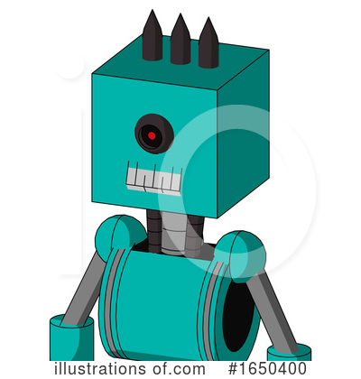Royalty-Free (RF) Robot Clipart Illustration by Leo Blanchette - Stock Sample #1650400