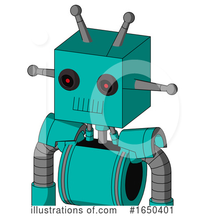 Royalty-Free (RF) Robot Clipart Illustration by Leo Blanchette - Stock Sample #1650401