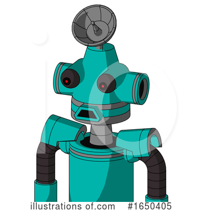 Royalty-Free (RF) Robot Clipart Illustration by Leo Blanchette - Stock Sample #1650405
