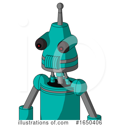 Royalty-Free (RF) Robot Clipart Illustration by Leo Blanchette - Stock Sample #1650406
