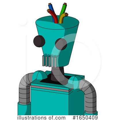Royalty-Free (RF) Robot Clipart Illustration by Leo Blanchette - Stock Sample #1650409