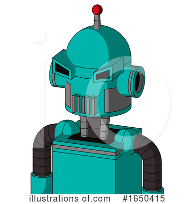 Royalty-Free (RF) Robot Clipart Illustration by Leo Blanchette - Stock Sample #1650415