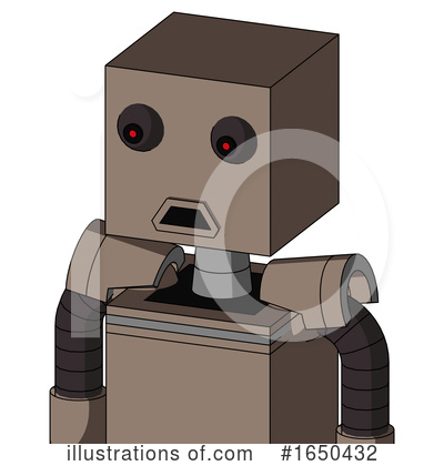 Royalty-Free (RF) Robot Clipart Illustration by Leo Blanchette - Stock Sample #1650432