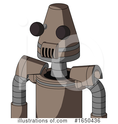 Royalty-Free (RF) Robot Clipart Illustration by Leo Blanchette - Stock Sample #1650436