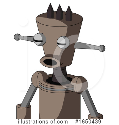 Royalty-Free (RF) Robot Clipart Illustration by Leo Blanchette - Stock Sample #1650439