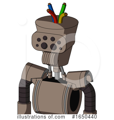 Royalty-Free (RF) Robot Clipart Illustration by Leo Blanchette - Stock Sample #1650440