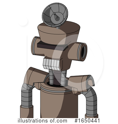 Royalty-Free (RF) Robot Clipart Illustration by Leo Blanchette - Stock Sample #1650441