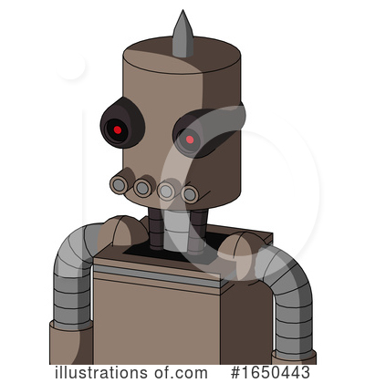 Royalty-Free (RF) Robot Clipart Illustration by Leo Blanchette - Stock Sample #1650443