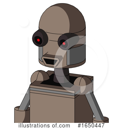 Royalty-Free (RF) Robot Clipart Illustration by Leo Blanchette - Stock Sample #1650447
