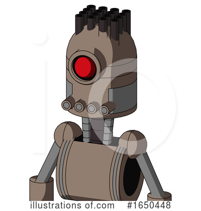 Royalty-Free (RF) Robot Clipart Illustration by Leo Blanchette - Stock Sample #1650448