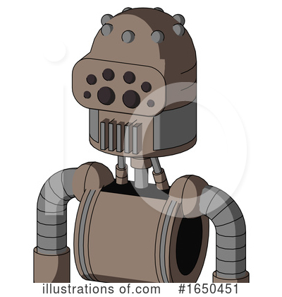 Royalty-Free (RF) Robot Clipart Illustration by Leo Blanchette - Stock Sample #1650451