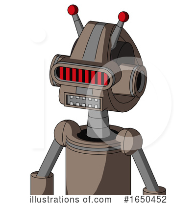 Royalty-Free (RF) Robot Clipart Illustration by Leo Blanchette - Stock Sample #1650452