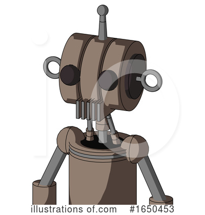 Royalty-Free (RF) Robot Clipart Illustration by Leo Blanchette - Stock Sample #1650453