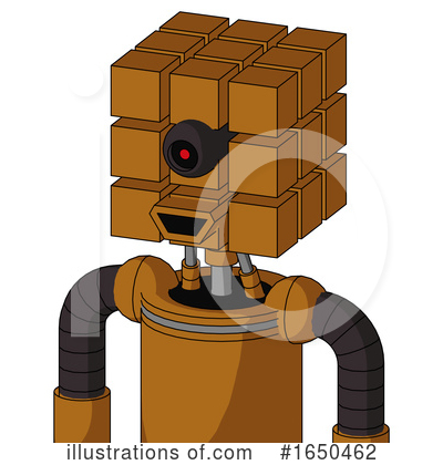 Royalty-Free (RF) Robot Clipart Illustration by Leo Blanchette - Stock Sample #1650462
