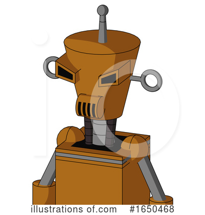 Royalty-Free (RF) Robot Clipart Illustration by Leo Blanchette - Stock Sample #1650468