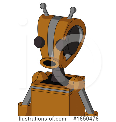 Royalty-Free (RF) Robot Clipart Illustration by Leo Blanchette - Stock Sample #1650476