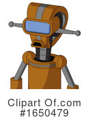 Robot Clipart #1650479 by Leo Blanchette