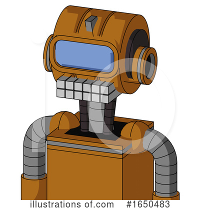 Royalty-Free (RF) Robot Clipart Illustration by Leo Blanchette - Stock Sample #1650483