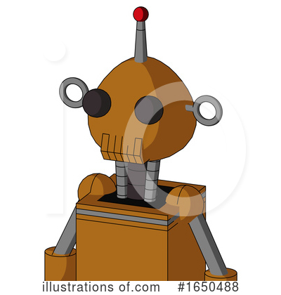 Royalty-Free (RF) Robot Clipart Illustration by Leo Blanchette - Stock Sample #1650488