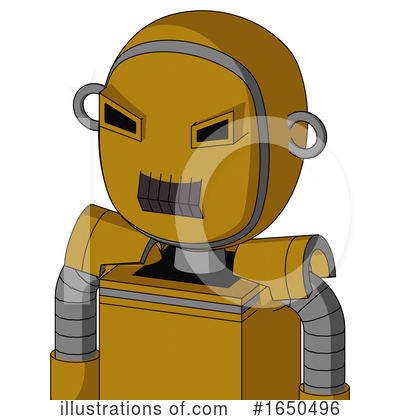 Royalty-Free (RF) Robot Clipart Illustration by Leo Blanchette - Stock Sample #1650496