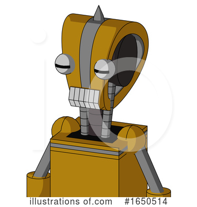 Royalty-Free (RF) Robot Clipart Illustration by Leo Blanchette - Stock Sample #1650514
