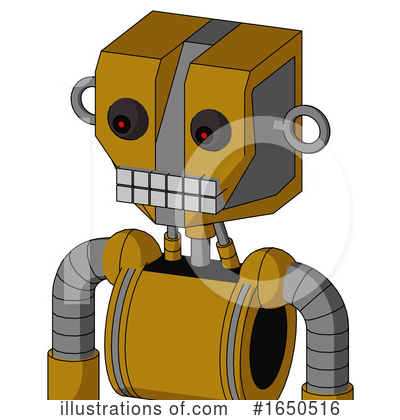 Royalty-Free (RF) Robot Clipart Illustration by Leo Blanchette - Stock Sample #1650516