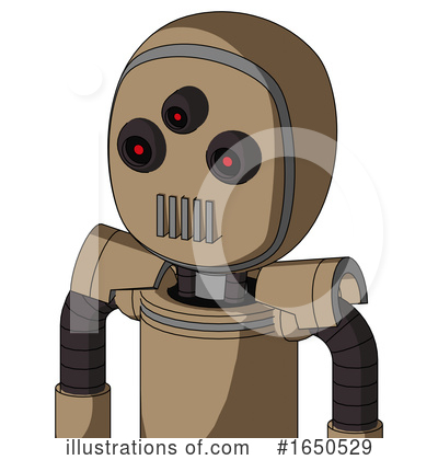 Royalty-Free (RF) Robot Clipart Illustration by Leo Blanchette - Stock Sample #1650529
