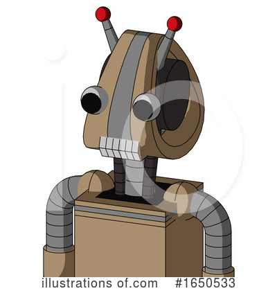 Royalty-Free (RF) Robot Clipart Illustration by Leo Blanchette - Stock Sample #1650533