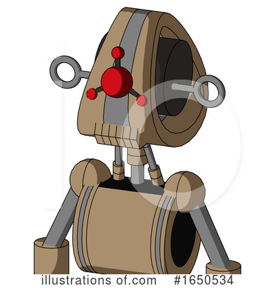 Royalty-Free (RF) Robot Clipart Illustration by Leo Blanchette - Stock Sample #1650534