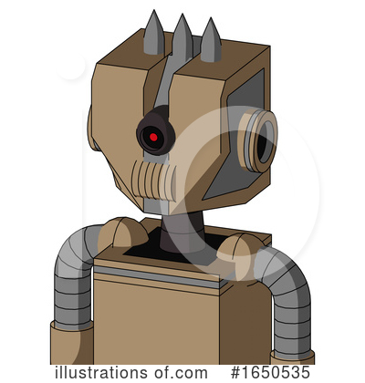Royalty-Free (RF) Robot Clipart Illustration by Leo Blanchette - Stock Sample #1650535