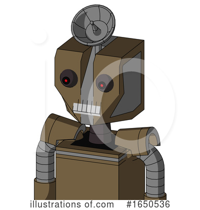 Royalty-Free (RF) Robot Clipart Illustration by Leo Blanchette - Stock Sample #1650536