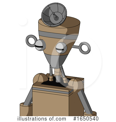 Royalty-Free (RF) Robot Clipart Illustration by Leo Blanchette - Stock Sample #1650540