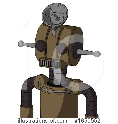 Royalty-Free (RF) Robot Clipart Illustration by Leo Blanchette - Stock Sample #1650552