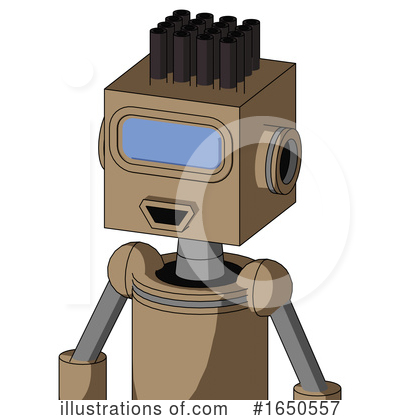 Royalty-Free (RF) Robot Clipart Illustration by Leo Blanchette - Stock Sample #1650557