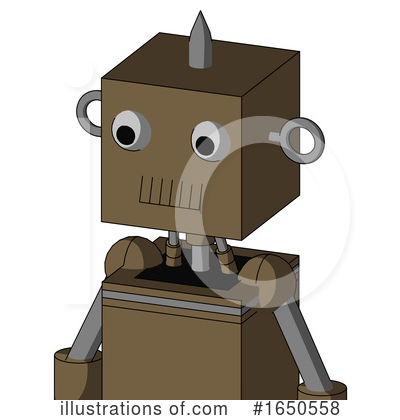 Royalty-Free (RF) Robot Clipart Illustration by Leo Blanchette - Stock Sample #1650558