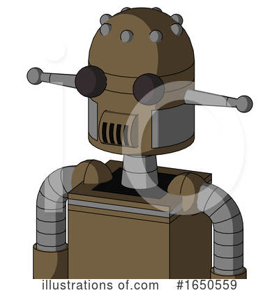 Royalty-Free (RF) Robot Clipart Illustration by Leo Blanchette - Stock Sample #1650559
