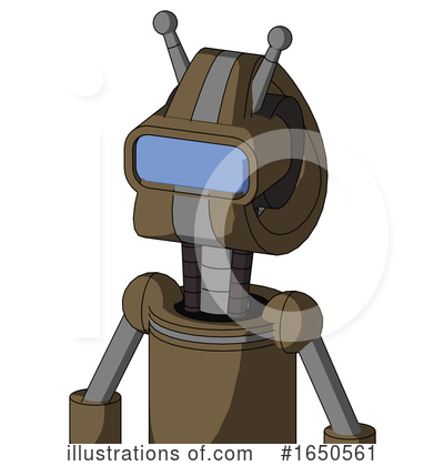 Royalty-Free (RF) Robot Clipart Illustration by Leo Blanchette - Stock Sample #1650561