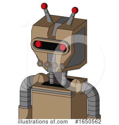 Royalty-Free (RF) Robot Clipart Illustration by Leo Blanchette - Stock Sample #1650562