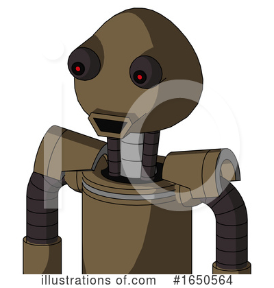Royalty-Free (RF) Robot Clipart Illustration by Leo Blanchette - Stock Sample #1650564