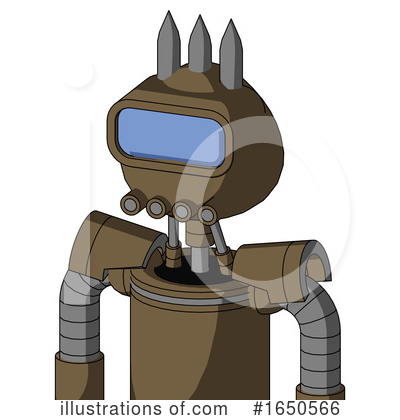 Royalty-Free (RF) Robot Clipart Illustration by Leo Blanchette - Stock Sample #1650566