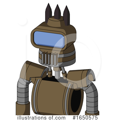 Royalty-Free (RF) Robot Clipart Illustration by Leo Blanchette - Stock Sample #1650575
