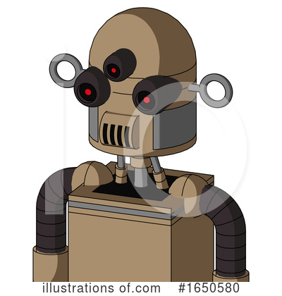 Royalty-Free (RF) Robot Clipart Illustration by Leo Blanchette - Stock Sample #1650580
