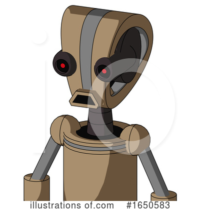 Royalty-Free (RF) Robot Clipart Illustration by Leo Blanchette - Stock Sample #1650583
