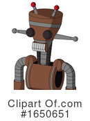 Robot Clipart #1650651 by Leo Blanchette