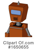 Robot Clipart #1650655 by Leo Blanchette