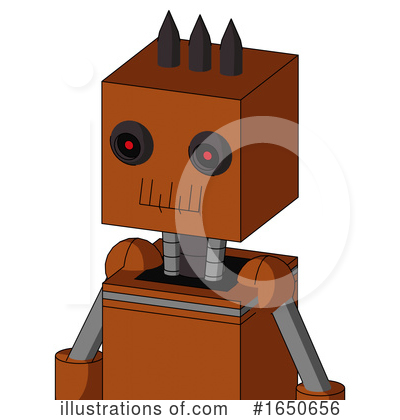 Royalty-Free (RF) Robot Clipart Illustration by Leo Blanchette - Stock Sample #1650656